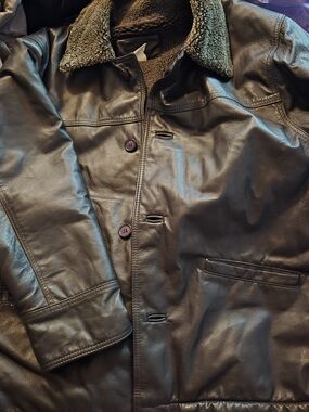 Manteau Vintage En Cuire